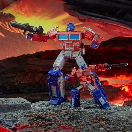 Transformers Generations War for Cybertron Kingdom Core Class WFC-K1 Optimus Prime Action