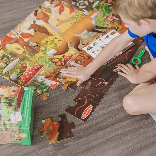 Melissa & Doug Melissa Doug Double-Sided Seek Find Puzzle - FSC Certified