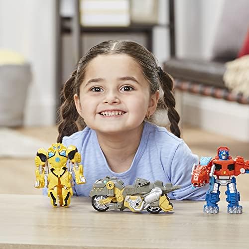 Transformers Playskool Primal Team-Up 3-Pack with Optimus PrimeBumblebee and Grimlock