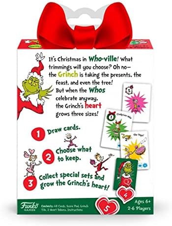Funko Pop Dr. Seuss - Grinch Grow Your Heart Card Game