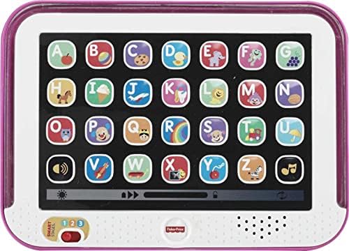 Fisher-Price Toddler Learning Toy Laugh Learn Smart Stages Tablet with Lights Music for