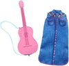 Barbie Clothes - Career Outfit Doll Musician Look with Guitar Multicolor