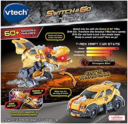 VTech Switch and Go T-Rex Muscle Car
