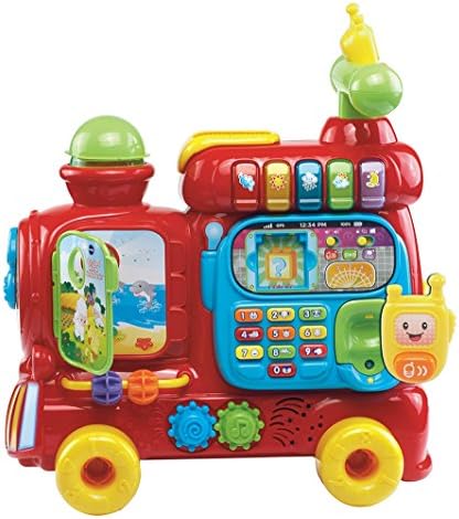 VTech Sit-to-Stand Ultimate Alphabet Train Frustration Free Packaging Pink