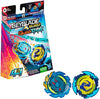BEYBLADE Hasbro Beyblade Burst QuadStrike Komet Helios H8 and Tidal Pandora Epic P8