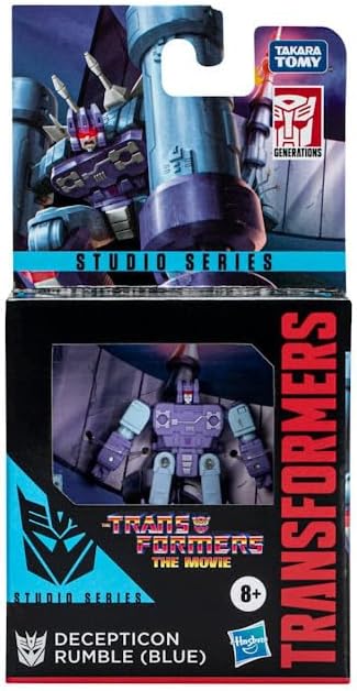 Transformers Studio Series Core Class The The Movie Decepticon Rumble Blue Action Figure