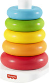 Fisher-Price Baby Stacking Toy Rock-A-Stack Rings with Roly-Poly Base for Ages 6 Months