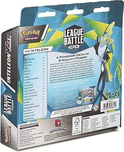 Pokemon TCG Inteleon VMAX League Battle Deck