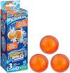 Nerf Super Soaker Hydro Balls 3-Pack Reusable Water Balloons Water-Filled Balls Burst on