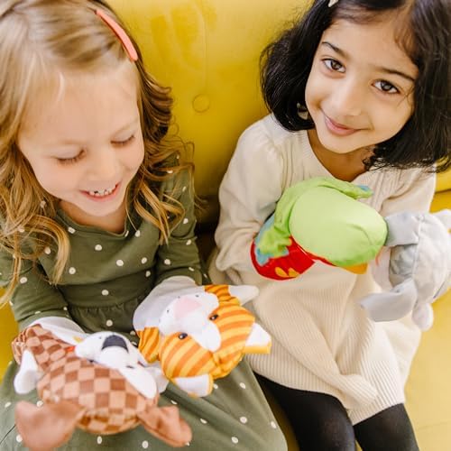 Melissa & Doug Melissa Doug Playful Pets Hand Puppets Set of 4