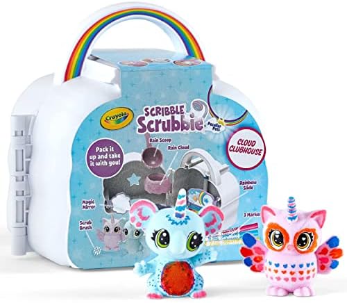 Crayola Scribble Scrubbie Pets Glow Ocean Playset for Boys Girls Gifts for Ages 3 4 5 6