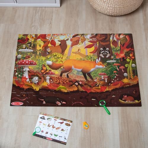 Melissa & Doug Melissa Doug Double-Sided Seek Find Puzzle - FSC Certified