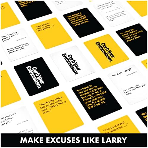 Spin Master Curb Your Enthusiasm Hilarious Role-Playing Party Card Game Ages 17 and Up