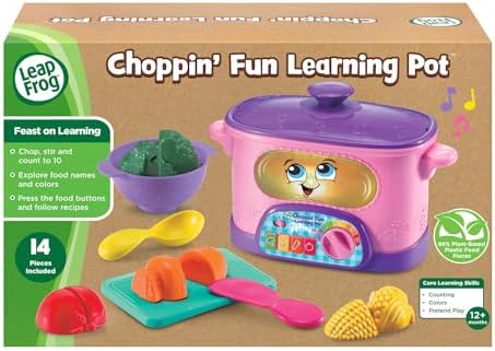 LeapFrog Choppin' Fun Learning Pot Orange