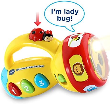 VTech Spin and Learn Color Flashlight Yellow