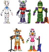 Funko Action Figures Set of 5 - Five Nights at Freddy's - Security Breach - Pizzaplex -