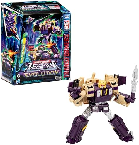Transformers Legacy Evolution Leader Blitzwing Toy 7-inch Action Figure for Boys and