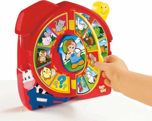 Fisher-Price Little People Toddler Toy See 'n Say The Farmer Says Learning Game with