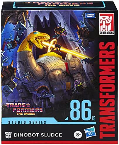 Transformers Studio Series 86-15 Leader Class The The Movie 1986 Dinobot Sludge Action
