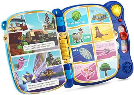 VTech PAW Patrol Mighty Pups Touch and Teach Word Book Blue