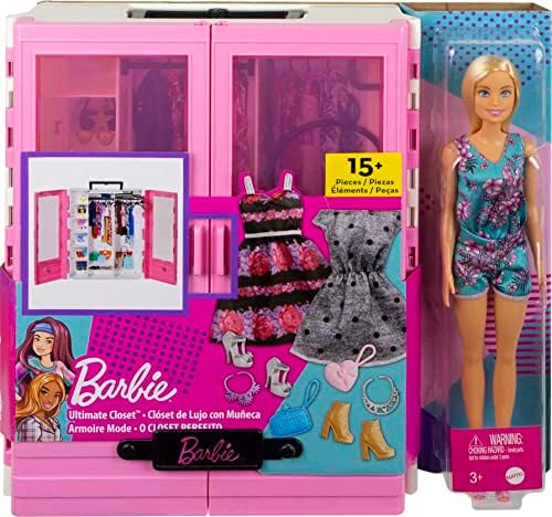 Barbie Fashionistas Doll Ultimate Closet Playset