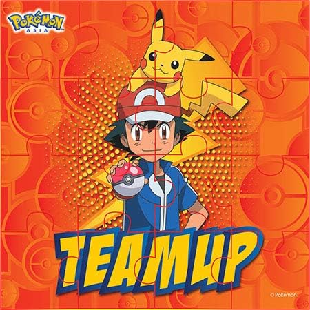 Pokemon Style Characters Jigsaw Puzzle Pack of 6 Total 96 Pieces Assortment 1