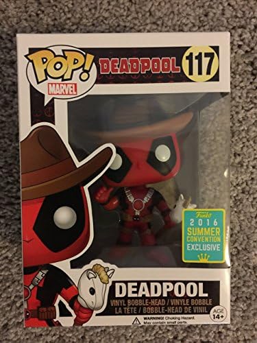 Funko Marvel Deadpool Cowboy Edition Pop Vinyl Figure 117-7493 Deadpool Cowboy Figure