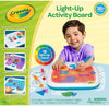 Crayola Light Up Activity Board Sensory Toy for Toddlers Light Box Light Up Coloring