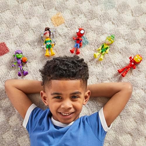 Hasbro Spidey and his Amazing Friends Marvel Friends Foes Pack 5 Action Figures 4-Inch
