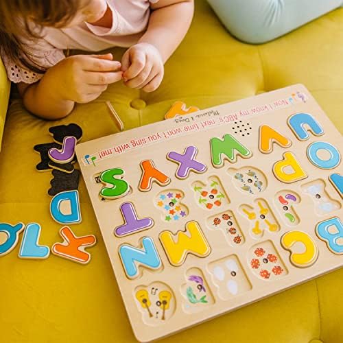 Melissa & Doug Melissa Doug Wooden Alphabet Sound Puzzle