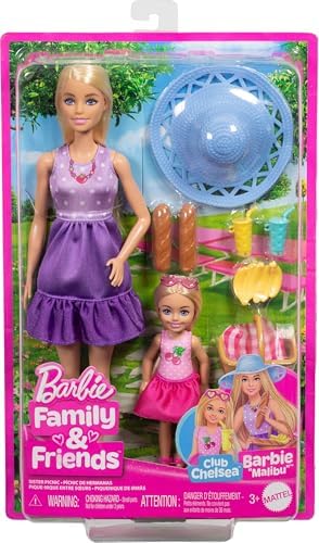 Barbie Family Friends Dolls Playset