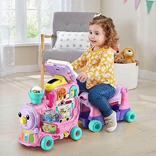 VTech 4-in-1 Letter Learning Train Frustration Free Packaging Red