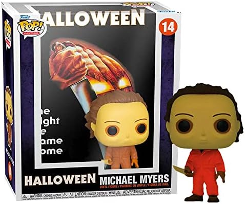 Funko POP DVD Cover Halloween Michael Myers Glows in The Dark Vinyl Figure Multicolor