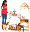 Barbie Sweet Orchard Farm Doll Vet Playset