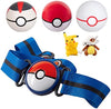 Pokemon Clip 'N' Go Belt Set with 3 Poke Balls 2 Figures - Includes Pikachu and Cubone
