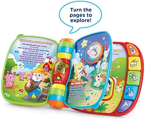 VTech Musical Rhymes Book Pink