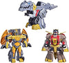 Transformers Dinobot Adventures Dinobot Squad Grimlock Dinobot Snarl and Predaking 3-Pack