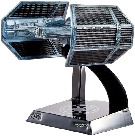 Hot Wheels Star Wars Starships Select Premium Diecast Darth Vader's TIE Advanced Includes 1 Vehicle