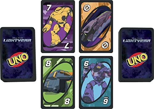 Mattel UNO Disney and Pixar Lightyear Card Game