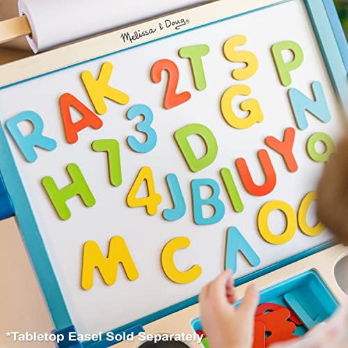 Melissa & Doug Melissa Doug Deluxe Magnetic Letters and Numbers Set With 89 Wooden