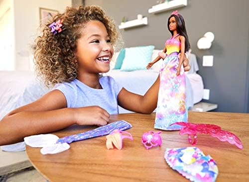 Barbie Dreamtopia Doll Gift Set Approx. 12-inch Brunette with 3 Fashions