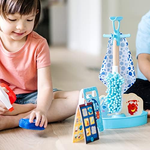 Melissa & Doug Melissa Doug Blue's Clues You Clean-Up Time - Toddler Toy Cleaning Set