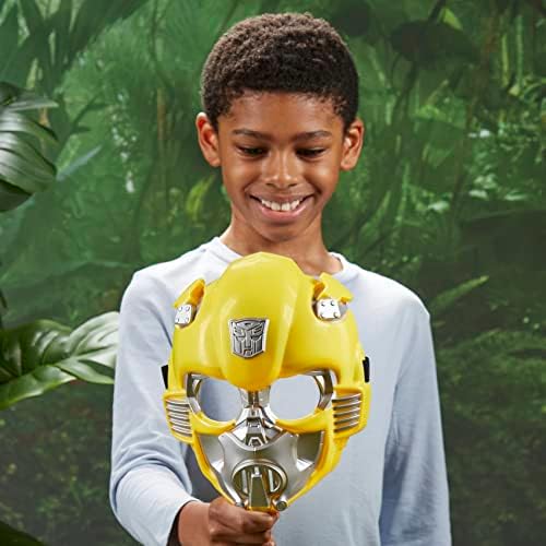 Transformers Rise of the Beasts Movie Bumblebee Roleplay Costume Mask for 10-inch