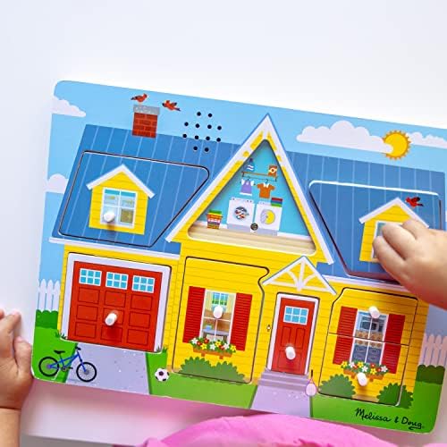 Melissa & Doug Melissa Doug Around the House Sound Puzzle