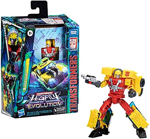 Transformers Legacy Evolution Deluxe Armada Universe Hot Shot Toy 5.5-inch Action Figure