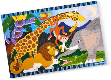 Melissa & Doug Melissa Doug Traffic Jam Jumbo Jigsaw Floor Puzzle