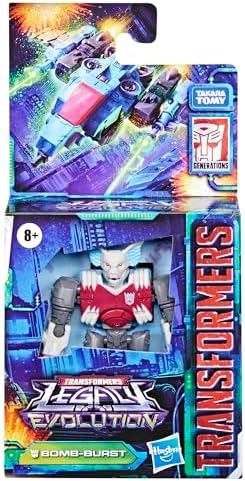 Transformers Legacy Evolution Core Bomb-Burst Toy 3.5-inch Action Figure for Boys and