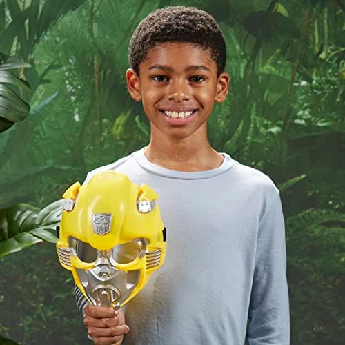 Transformers Rise of the Beasts Movie Bumblebee Roleplay Costume Mask for 10-inch