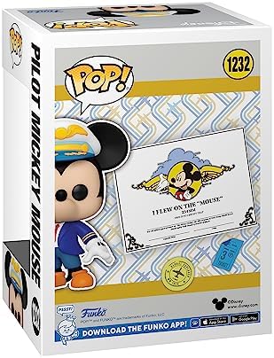 Funko Disney Mickey Mouse One Walt's Plane - Pilot Mickey Mouse Pop