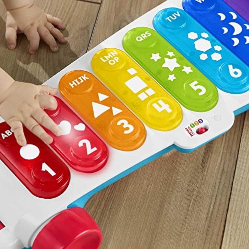 Fisher-Price Baby to Toddler Learning Toy Giant Light-Up Xylophone Pull-Along Musical